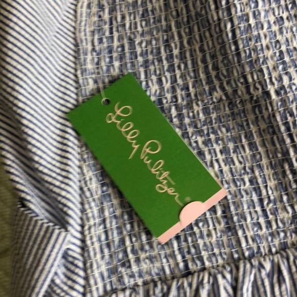 NWT Henrietta seersucker Lilly Pulitzer dress - Picture 4 of 4